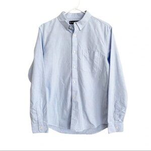 Everlane Uniform Button Down Shirt Light Blue Size Medium